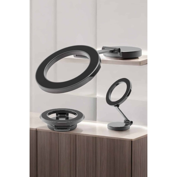 Yeni Nesil Araç İçi Mıknatıslı Telefon Tutacağı Tüm Telefonlara Uyumlu