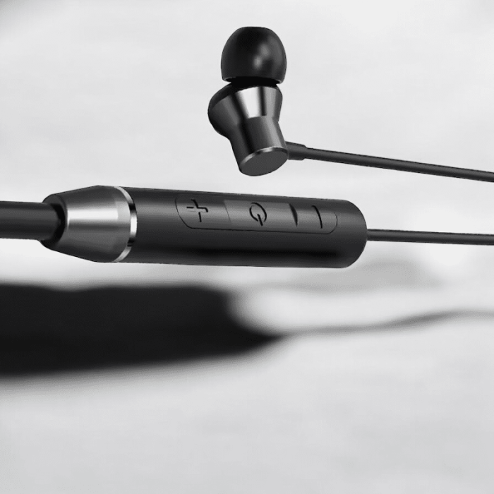 Boyun Bantlı Kablolu Kulaklık ANC Özelliği Uzun Şarj Süreli Sporcu Kulaklığı 100 saat