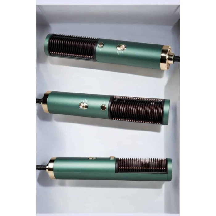 Fön Tarak Saç Düzleştirici Üflemeli Fön Makinesi Sıkı Dişli Taşınabilir