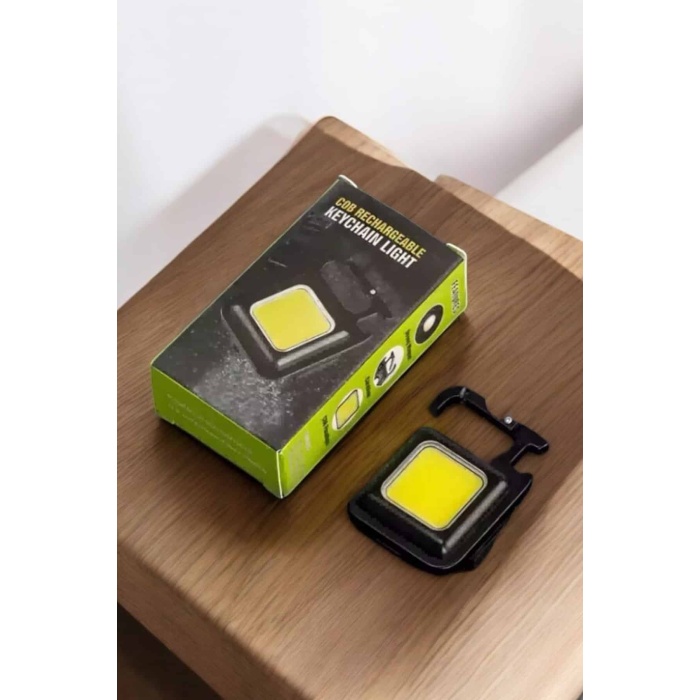 Kamp Işığı Çok Fonksiyonlu Taşınabilir Anahtarlık Kapak Açma Manyetik Özelliği