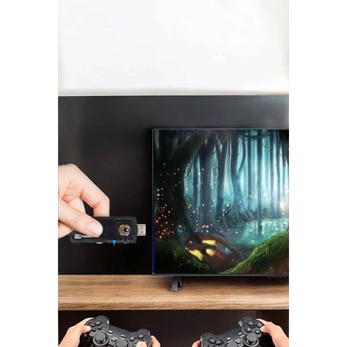 20.000 Oyunlu Premium Model Oyun Konsolu 8k Android Tv HD Game Stick