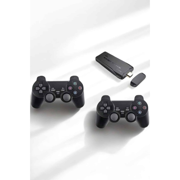 Gaming Atari 2.4g Uyumlu Kablosuz Çift Kol Game Stick