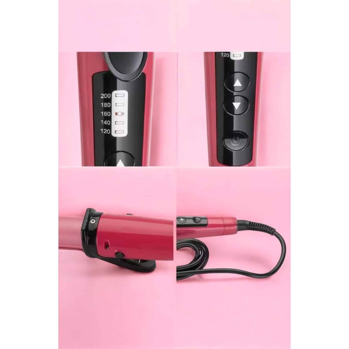 Hem Düzleştirici Hem Maşa Saç Şekillendirici