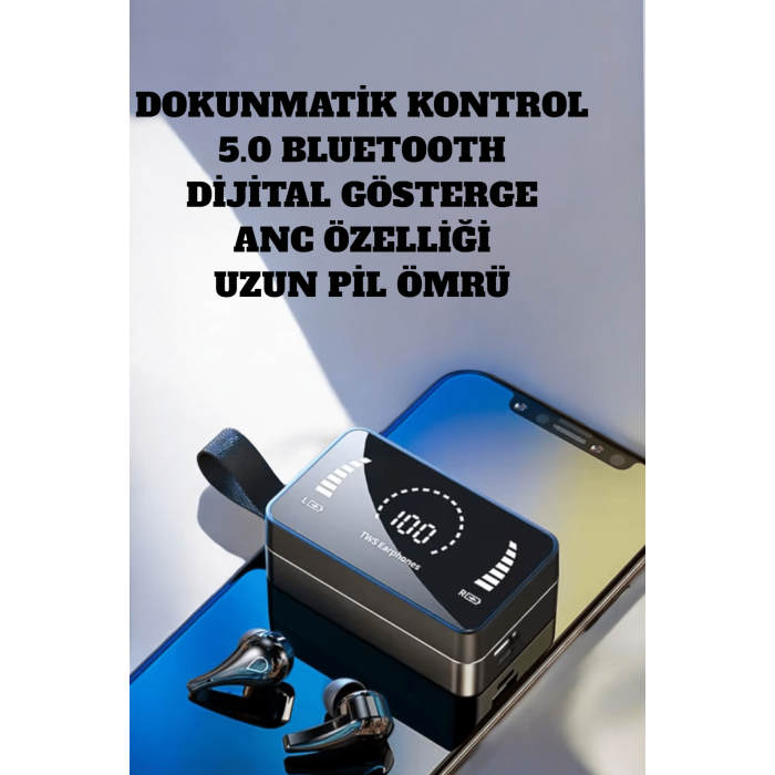 Dokunmatik Kontrol ve Net Aramalar için ANC Destekli Kulaklık