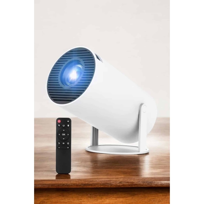 130 İnç Geniş Ekran ve 4K Destekli Full HD Projeksiyon Cihazı