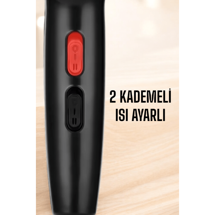 Soğuk ve Sıcak Üfleme Özellikli AC Motorlu Saç Kurutma Makinesi