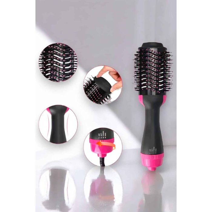 1200 Watt Gücünde, Negatif İyon Teknolojili, 3 Isı Kademeli Fön Tarağı