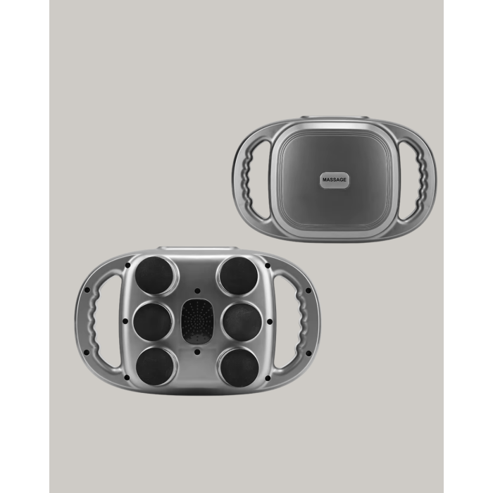 2000 mAh Şarjlı Masaj Tabancası 6 Başlık Ayarlı Güçlü Masaj Cihazı