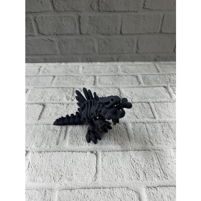 Eklemli Hareketli Dinazor Figürü Siyah – Dekoratif Masa Üstü Oyuncak