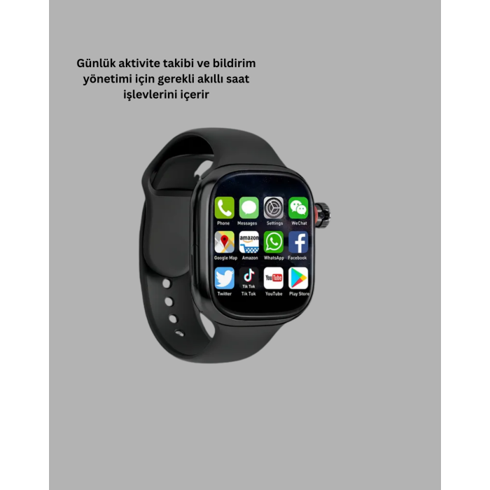 Uyku Takipli GPS’li SIM Kart Destekli Akıllı Saat