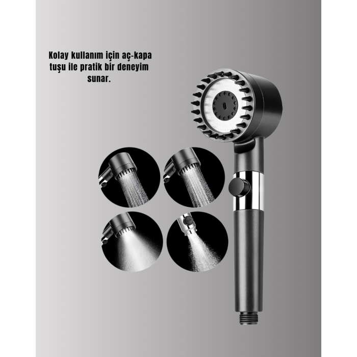 PLASTİK DUŞ BAŞLIĞI FİLTRELİ