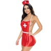 Kırmızı Sexi Arkası Açık String Tanga Külotlu Fantezi Kostüm 52057