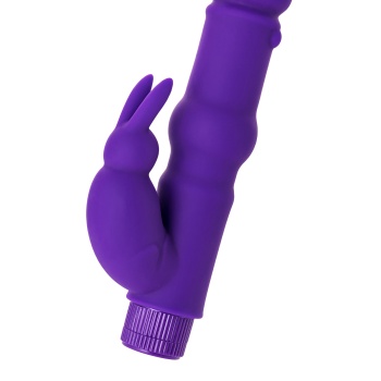 A-Toys by TOYFA  Vibratör, silikon, mor, 18 cm