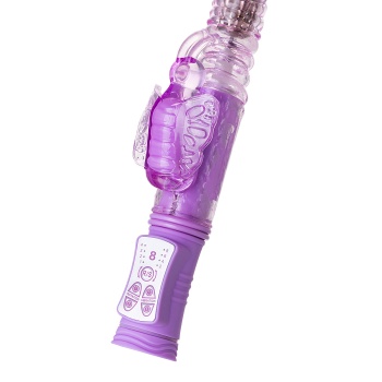 A-Toys by TOYFA Serk High-Tech  Klitoral Uyarıcı Vibratör, TPE, mor, 24,5 cm