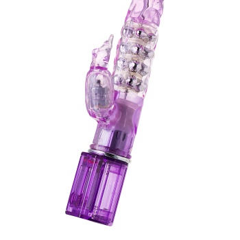 A-Toys by TOYFA High-Tech Klitoral Uyarıcı Vibratör, TPE, mor, 26,5 cm