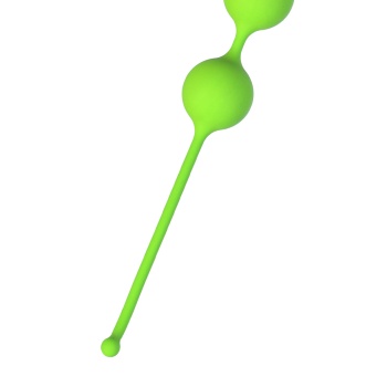 A-Toys by TOYFA Meeko Vajinal Topları, silikon, yeşil, 16,4 cm, Ø 2,7 cm