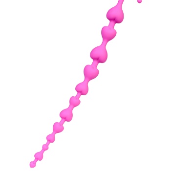 ToDo by Toyfa Long Sweety anal Zinciri, silikon, pembe, 34 cm, Ø 2,7 cm