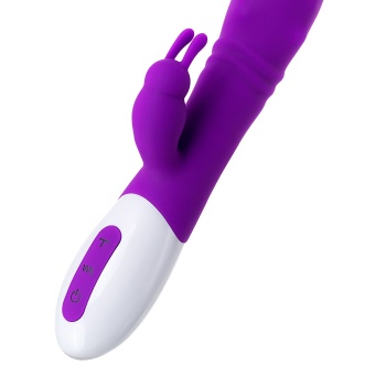 JOS TATY  Klitoral Uyarıcı Vibratör, silikon, mor, 21,5 cm