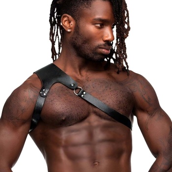 Tek Omuz Erlek Harness, Erkek Clubwear, Dancewear, Fantazi Giyim - APFTM153