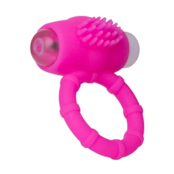 Titreşimli Pili Değişen Pembe 2.5cm Penis Halkası