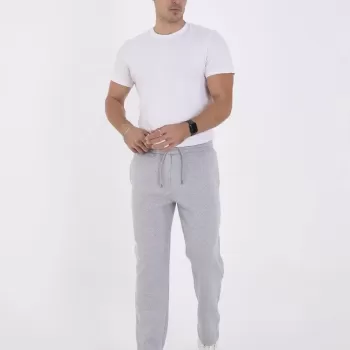 Unisex Üç İplik Basic Eşofman Pantolon - Gri