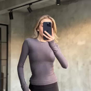 Parmak Geçmeli Buzi Body - Gri