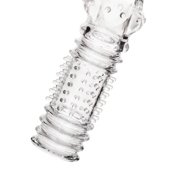 A-Toys by TOYFA Baldi Penis Klıfı, TPR, Şeffaf, 15,3 cm