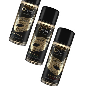ORGIE Masaj Yağı Seti Tantric Kit 3lü, 30 ml