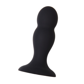 Erotist Hidro Anal Plug, M, silikon, siyah, 10,5 cm