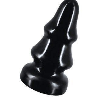 Lovetoy MAGNUM Dev Plug,16 laminat, çap 65 mm, toplam uzunluk 140 mm, siyah, PVC