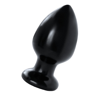 Lovetoy MAGNUM Dev Plug, çap 65 mm, toplam uzunluk 130 mm, siyah, PVC
