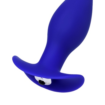 ToDo by Toyfa Fancy Anal Plug, silikon, mavi, 10,7 cm, Ø 3,5 cm