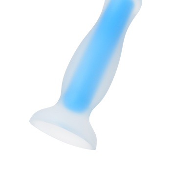 Beyond by Toyfa Kyle Glow Gece Parlayan Anal Plug , Silikon, Şeffaf, 10 cm