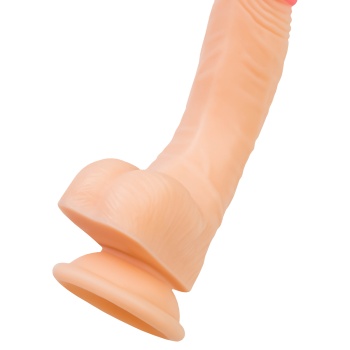 RealStick Çıplak Nash, PVC, et, 18 cm gerçekçi yapay penis