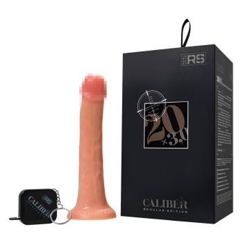 Gerçekçi yapay penis, RealStick CALIBER, 20 cm, Ø3