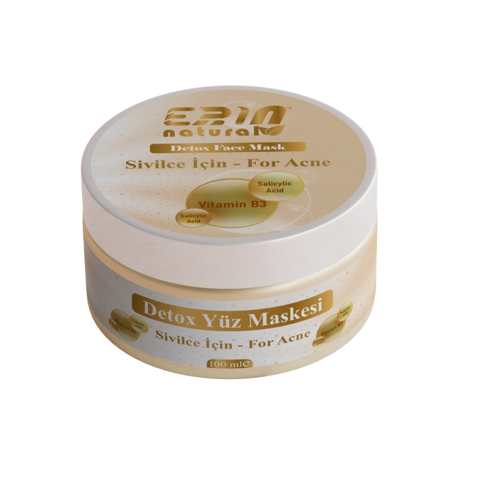 Sivilce Karşı Detoks Yüz Maskesi 100 ml
