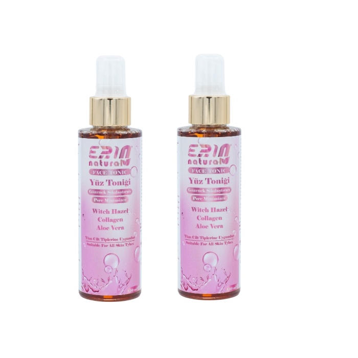 2 Adet Erin Natural Gözenek Sıkılaştırıcı Yüz Toniği 150 ml