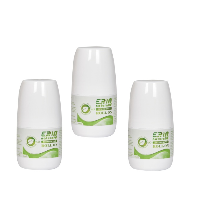 3 Adet Erin Natural Alüminyumsuz & Alkolsüz Deodorant - Roll On 50 ml