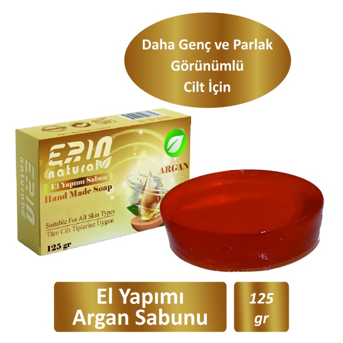 Erin Natural El Yapımı Argan Yağlı Sabun 125 gr