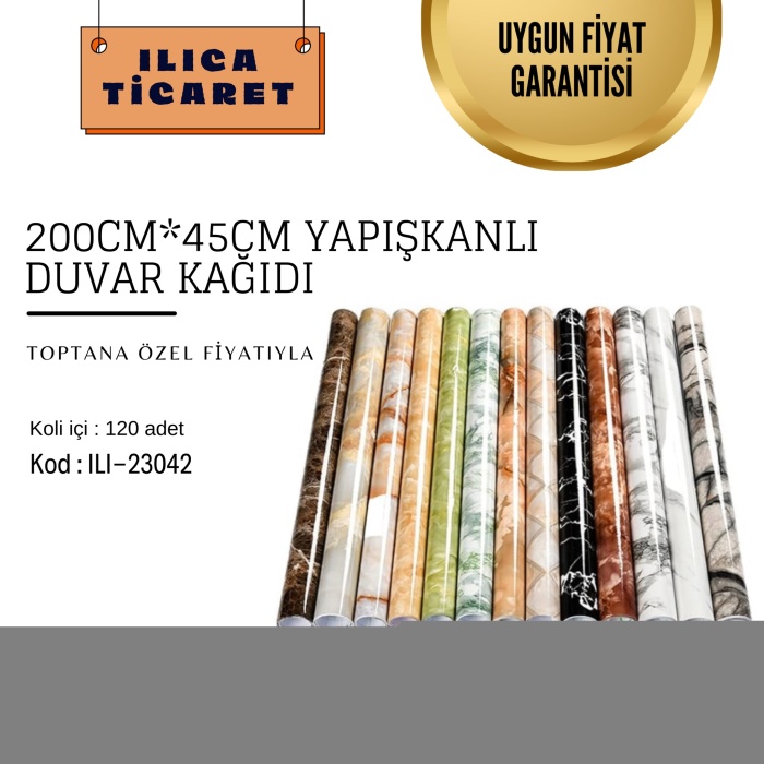 YAPIŞKANLI DUVAR KAĞIDI 2M