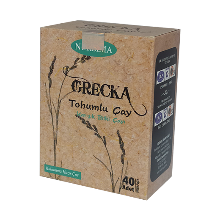 Greçka Tohumlu Karışık Bitki Çayı 40 lı Süzen Poşet