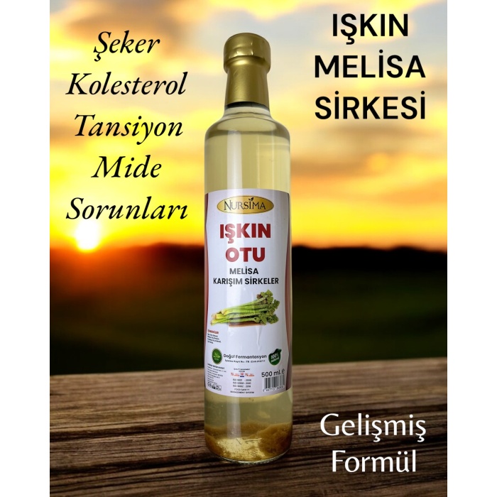 Işkın Otu Melisa Karışım Sirkesi 500 ml