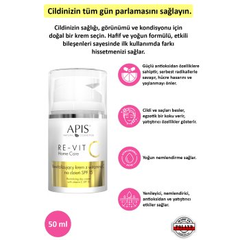 Yüz Nemlendirici Günlük Krem SPF15 - 50ml