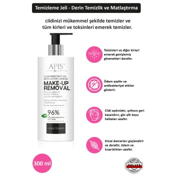 Hyaluronik Asit İçeren Nemlendirici Yüz Temizleme Jeli - 300ml