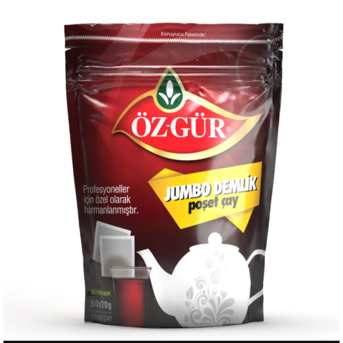 ÖZGÜR Jumbo Demlik Poşet 50*20 Gr