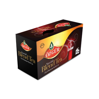 ÖZGÜR Siyah Çay Bardak Poşet 25li