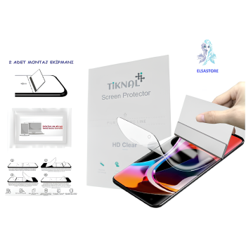 Omix X700 - Uyumlu NANO Ekran Koruyucu ULTAR İnce Esnek - HD ŞEFFAF