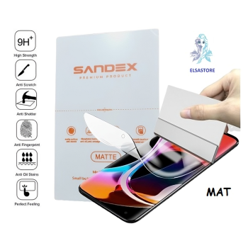 Nothing Phone 2A PLUS NANO Ekran Koruyucu Esnek ULTRA İnce SANDEX - MAT