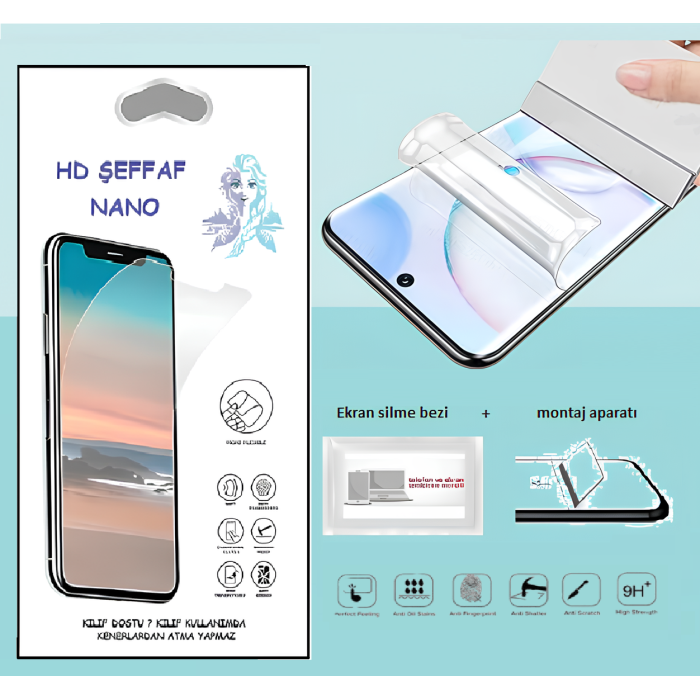 Xiaomi REDMİ NOTE 14  PRO Nano Ekran Koruyucu İnce Esnek Hd Şeffaf