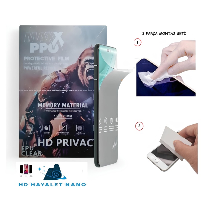 HONOR X9C SMART NANO Ekran Koruyucu Esnek ULTRA İnce - MAXXPRO - HD ŞEFFAF HAYALET